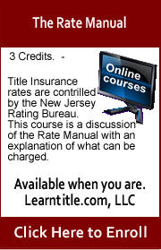 NJ Rate Manual Course updated